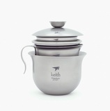 keith铠斯 钛茶具 第二代新款纯钛茶具  便携茶具 高端礼品