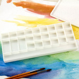 柏伦斯25格调色盒 调色板 水彩 水粉 油画 丙烯颜料 调色盘调色格