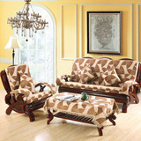 定做红木沙发坐垫  三联组合木沙发垫子 定制老式实木椅子座垫