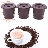 3pcs/Set Coffee Cafe Cup Reusable Single Mesh Filter K-CUP
