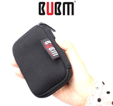 bubm 耳机盒蓝牙充电头存储卡袋u盘优盾USB数据线包小数码收纳包