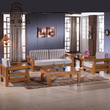 实木沙发床榆木沙发多功能折叠沙发床两用中式客厅家具小户型沙发