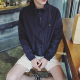 夏季防晒服男超薄韩版修身连帽夹克学生防晒衣薄款青少年长袖外套