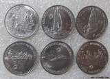 罗马尼亚1996年亚特兰大奥运会10列伊纪念币6枚 外国钱币外币