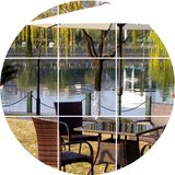 藤椅 户外桌椅 阳台花园庭院露台休闲咖啡厅桌椅套件带伞 促销卖