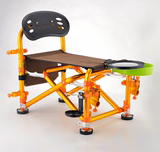 lt便携折叠钓鱼椅可调节靠背多功能垂钓椅野餐办公移动