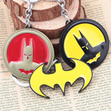 复仇者联盟蝙蝠侠标志合金钥匙扣挂件项链学生青年创意锁匙圈饰品