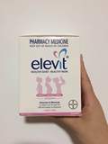 澳洲代购 elevit 爱维乐 叶酸100片 孕妇营养片复合维生素片现货
