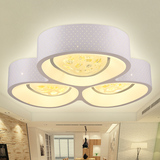 现代铁艺异形吸顶客厅灯时尚简约LED长房间主卧室书房会议厅 餐灯