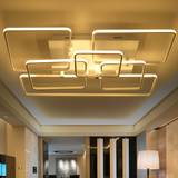 良可可led吸顶灯现代简约客厅灯具大气 创意个性无极调光灯饰