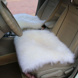 汽车坐垫 冬季纯羊毛小三件 方垫 新款整皮三件套 单座车垫