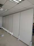 北京办公室可移动屏风高隔断活动隔板玻璃隔墙折叠挡光板厂家定做