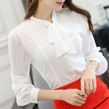 冰子云夏季女职业衬衫短袖修身韩版白色的衬衫OL工作服衬衫打底衫