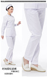 护士裤白色粉蓝长裤夏装松紧腰带拉链大码医生服工作裤薄厚护士服