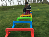 热卖幼儿园玩具感统训练器材塑料跨栏体育游戏钻洞室外户外用品