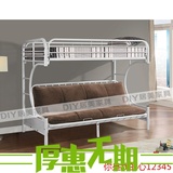 特价两层床高架床铁艺子母床双层床上下铺成人上下床折叠床单人床