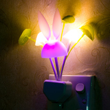 节能LED小夜灯 光控感应灯创意月亮兔 床头灯宝宝灯壁灯插电 包邮