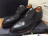 「林肯」香港正品代购PRADA普拉达男鞋皮鞋夏季潮流时尚运动鞋