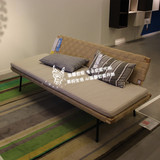 31温馨宜家IKEA希利坐卧两用床沙发床简易沙发纳凉长沙发铁艺沙发
