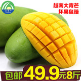 芒果 新鲜水果 越南芒果 青皮小香芒 玉芒 金煌芒 8斤热带水果