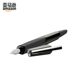 亚马逊Pelikan/百利金 P63学生商务办公钢笔 练字钢笔透明墨水笔