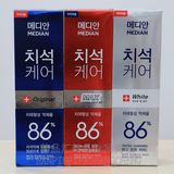 韩国进口爱茉莉 麦迪安86牙膏 全效去牙渍去牙石 美白 抗菌 批发
