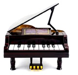 小钢琴电子琴可弹21键按键婴儿童音乐器玩具正品高档仿真钢琴迷你