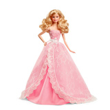 2015珍藏版芭比之生日祝福 Barbie娃娃 女孩生日礼物女生CFG03