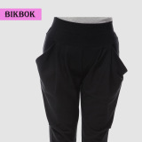 BIKBOK 2014年秋装新款显瘦哈伦裤 女版韩潮大码休闲长裤小脚裤