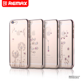 REMAX 晶钻iPhone6/6S/6plus 施华洛世奇彩钻手机壳 超薄透明