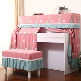 高端韩式钢琴罩全罩 私人订制小鹿粉色公主钢琴套防尘套布艺包邮
