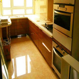 南京米兰 整体厨房 橱柜 高分子 欧式 家具 实木多层 定做 宜家