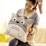[转卖]暖手宝抱枕卡通逼真3D喵星人猫咪插手暖手捂抱枕大脸猫