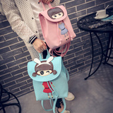 小学生亲子包韩版休闲儿童女童可爱背包书包双肩包幼儿园旅行包包