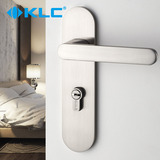 德国KLC门锁室内简约现代不锈钢卫生间卧室房门锁木门执手锁把手