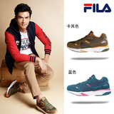 2015新款台湾进口正品FILA斐乐男款防滑透气超轻运动复古慢跑步鞋