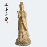 迎善永安 樟木道教妈祖娘娘天后木雕刻摆件 神像佛像 供奉品