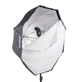 神牛80cm机顶灯伞式柔光箱反射式 闪光灯八角柔光罩便携灯罩折叠