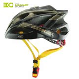 basecamp一体成型骑行头盔 山地车头盔带灯 现货批发定制 BC-007