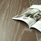 【森卡弗】美国红橡实木复合地板 品牌地板 铁灰色地板橡木 做旧