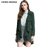 Vero Moda2016新品2016春新垂感腰带风衣外套|316117012