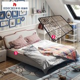 慕思EB-080 青少年欧式布艺床可拆洗简约现代儿童居室套床