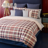 2016新款 美式床上用品 纯棉四件套 床单被套式 全棉 家纺套件