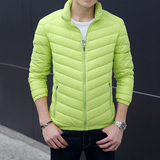 清仓特价超轻薄男士羽绒服短款户外青年学生韩版立领修身冬季外套