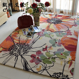 比利时进口地毯 现代时尚客厅毯卧室沙发茶几垫艺术设计师大地毯