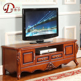蒂舍尔美式实木欧式客厅电视柜 1.6米小户型电视机柜 601地柜家具