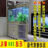 鱼缸水族箱中型大型屏风隔断玄关生态玻璃客厅1.2米