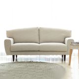 DGB日式沙发组合小户型客厅双人布艺沙发可拆洗北欧宜家实木组装