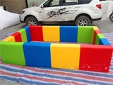 早教亲子幼儿园游乐场软体海洋球池儿童围栏长方形组合波波球池