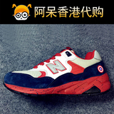 New Balance男鞋女鞋 美国队长 深蓝红 复古情侣跑步鞋MRT580BLU